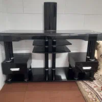 سلام میز تلویزیون تمام شیشه سالم شیشه ترکی