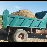 ماسه شسته سنگ نخودی بادامی خاکبرداری با بیل بکهو