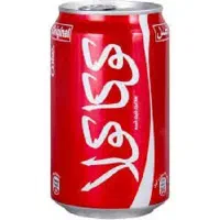 نوشابه کوکا کولا قوطی فلزی