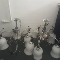لوستر نقره ای|لوستر و چراغ آویز|نیشابور, راه آهن|دیوار