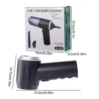 جارو شارژی مکنده و دمنده همراه|جاروبرقی، جارو شارژی، بخارشو|مشهد, ده دی|دیوار