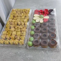 شیرینی نخودچی وشیرینی برشتوک