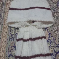 ۲ عدد کلاه بافت و کاموا دخترانه کاملا نو|لباس|ساوه, |دیوار