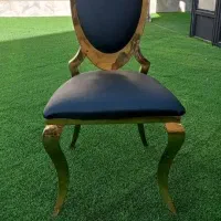 صندلی تالاری استیل آبکاری وارداتی