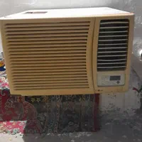 کولر پنجره ای الجی کاملا سالم و تمیز.سرمادهی عالی|کولر گازی و فن‌کوئل|رشت, نیروی دریایی|دیوار