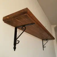 شلف چوبی|کتابخانه، شلف، قفسه‌های دیواری|هشتگرد, هشتگرد قدیم|دیوار