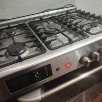 اجاق گاز تمام استیل فر دار