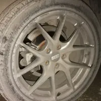 رینگ و لاستیک شاخ گوزنی برند BBS سایز 17