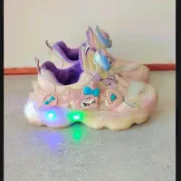 کفش کرومی چراغ دار ۳ ماه استفاده