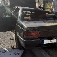 پژو اردی تصادفی