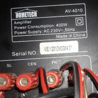 سیستم صوتی حرفه ای هوم تک مدل Av 4010|سیستم صوتی خانگی|تهران, تسلیحات|دیوار