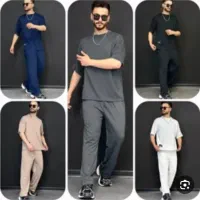 ست تیشرتشلوارمردانه مراکشی بهاره کبریتی جنس درجه1