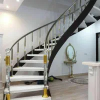 ساخت پله گرد گنبد تانکر هوایی|خدمات پیشه و مهارت|دلیجان, |دیوار