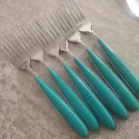 سرویس قاشق چنگال با کفگیر ملاقه|ظروف سرو و پذیرایی|شیروان (خراسان), |دیوار