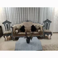 مبلمان سلطنتی پتینه با ناهار خوری شش نفره