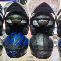 کلاه کاسکت موتور سیکلت فک متحرک ، فیس ماسک|قطعات یدکی و لوازم جانبی|اصفهان, همتآباد|دیوار