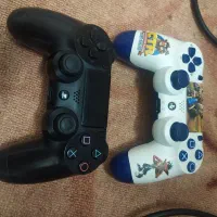 فروش ps4 اسلیم پونصد گیگ کپیخور دو دسته|کنسول، بازی ویدئویی و آنلاین|چغادک, |دیوار