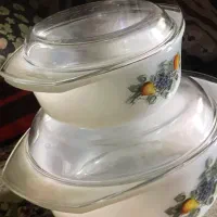 قابلمه گل میوه اصل قدیمی