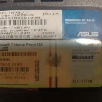 لپ تاپ ایسوس Asus مدل x72j