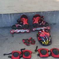 اسکیت با تمام وسایل