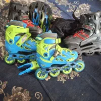 دوجفت کفش اسکیت در حد نو|دوچرخه، اسکیت، اسکوتر|بیرجند, |دیوار