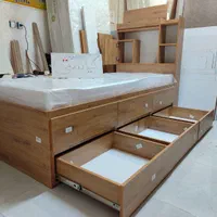 تخت یک نفره نازنین|تخت و سرویس خواب|مشهد, گلبرگ شمالی|دیوار