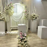 گل آرایی جایگاه و تشریفات مراسم در قرچک ورامین|خدمات پذیرایی، مراسم|قرچک, زیبا شهر|دیوار