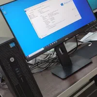 کیس اداری و حسابداری به همراه مانیتور 23 اینچ