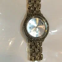 ساعت نقره مردانه