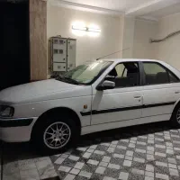 پژو پارس سال ۹۶ سفید بدون رنگ و خط|خودرو سواری و وانت|دابودشت, |دیوار