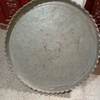 سینی مسی عتیقه دوره قاجار