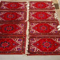 چهار جفت خالچه‌8تخته‌‌بافنده‌خودمون‌‌حراج‌‌شده‌