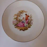 بشقاب لیلی مجنون قدیمی