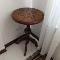 میز منبت چوبی|میز تلفن|خرمآباد, |دیوار