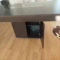 میز هشت نفره با صندلی چوبی|میز و صندلی غذاخوری|ارومیه, |دیوار