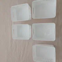 نظم دهنده پلاستیکی رنگ سفید