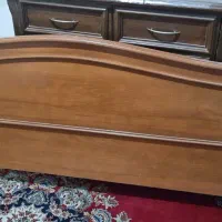 تخت دو نفره چوبی