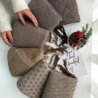 شال پائیزه و زمستانی ۲رویه ( نو )|لباس|اهر, |دیوار