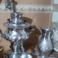 سماور برقی برنجی قدیمی