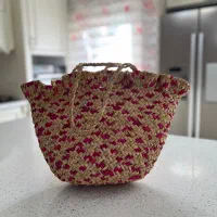 سبد حصیری شیک و خاص