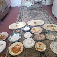 ملامین قدیمی عتیقه با یخدان ترکه ای و بستنی خوری