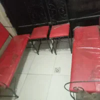 تعدادی صندلی مبلی فرفورژه|میز و صندلی غذاخوری|قرچک, زیبا شهر|دیوار