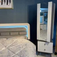 سرویس خواب مدل گیل دار 2|تخت و سرویس خواب|رشت, ولکس|دیوار