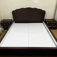 سرویس خواب دونفره تمام ام دی اف|تخت و سرویس خواب|بندر ماهشهر, |دیوار