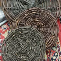 سبد حصیری|صنایع دستی و سایر لوازم تزئینی|کاشمر, |دیوار