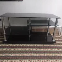 میز تلوزیون شیشه ای