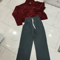 شلوار نو ۲عدد و هودی نو ۱عدد فروشی