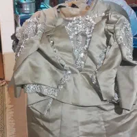 لباس مجلسی.سنگدوزی.شیک ودرخشان.|لباس|مبارکه, |دیوار