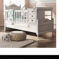 تخت نوزاد نوجوان بالسا مدل لیدی در حد نو با تشک