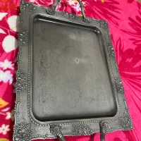 دوعددسینی مجلسی|ظروف سرو و پذیرایی|رشت, چمارسرا|دیوار